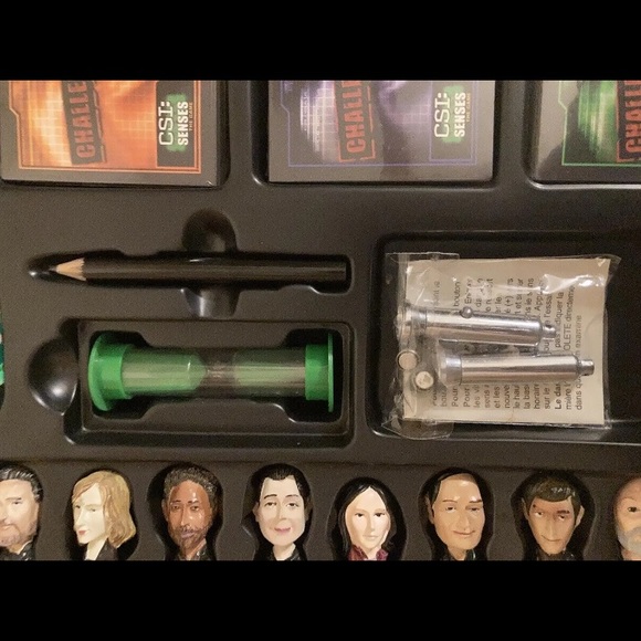 CSI Crime Scene Investigation Senses The Game New 2006 Board Game Collectable - Picture 10 of 13